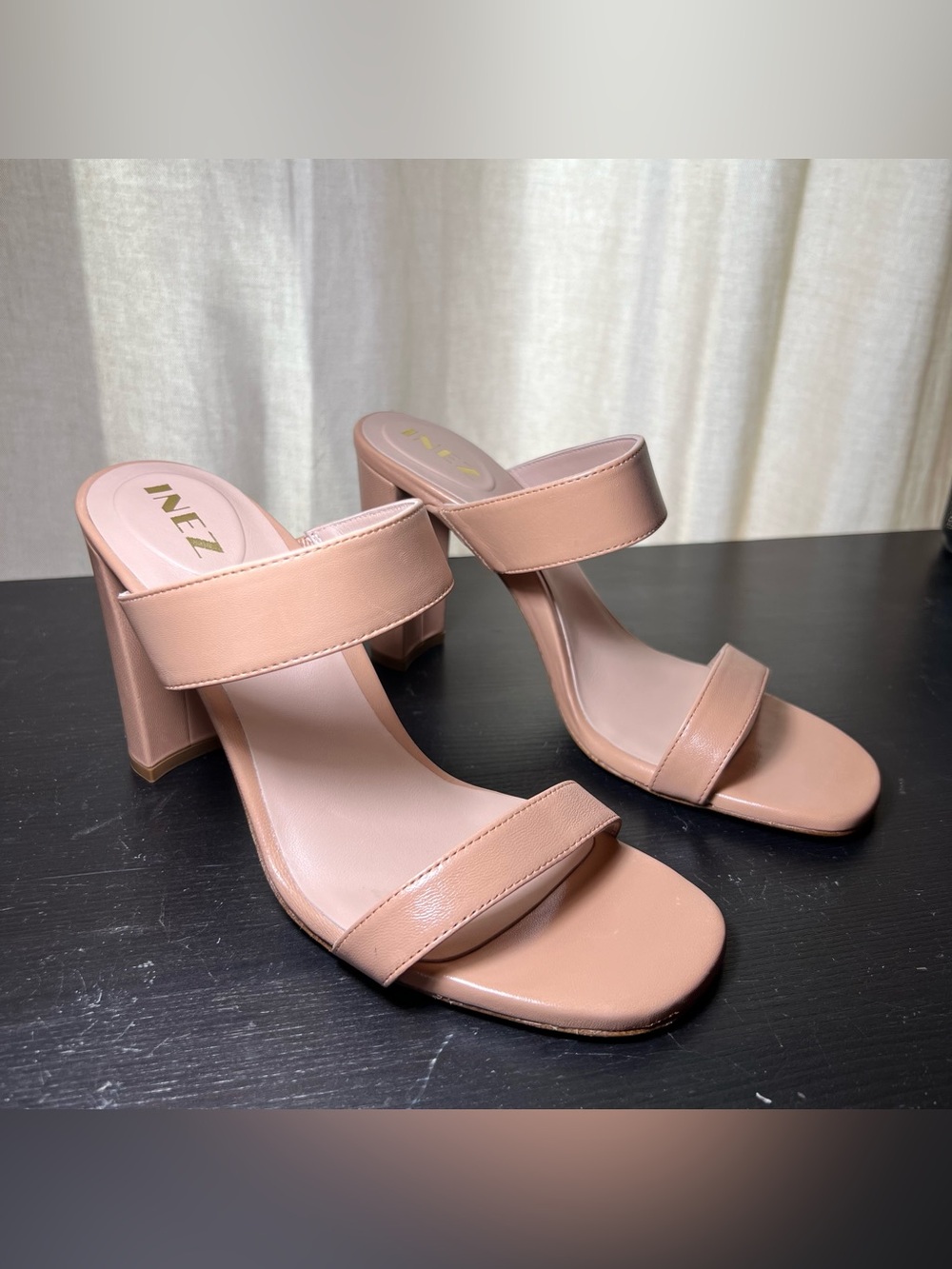 INEZ Sara in Nutmeg Capretto 
New without tags 
Leather 
Size 8 
Made in Spain